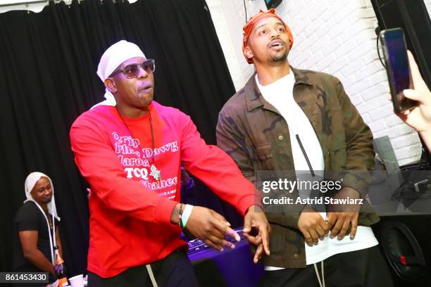 Guests attend Street Eats hosted by Ghetto Gastro at Industria on October 14, 2017 in New York City.