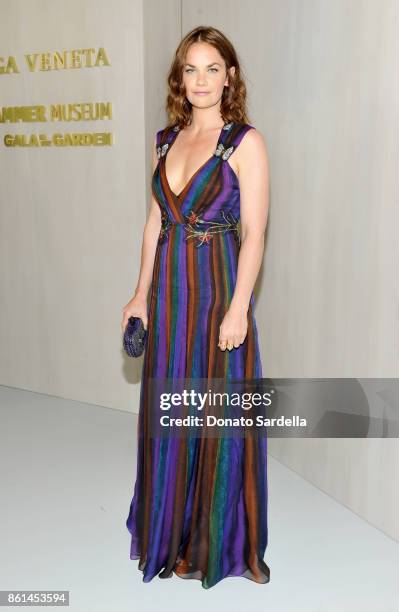 Ruth Wilson at the Hammer Museum 15th Annual Gala in the Garden with Generous Support from Bottega Veneta on October 14, 2017 in Los Angeles,...