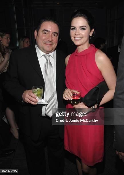 Chef Emeril Lagasse and Katie Lee Joel attend the Food Bank For New York City's Sixth Annual Can-Do Awards at Abigail Kirsch's Pier Sixty at Chelsea...