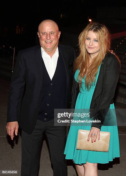 Businessman Ron Perelman and daughter Samantha Perelman attend the Vanity Fair party for the 2009 Tribeca Film Festival at the State Supreme...