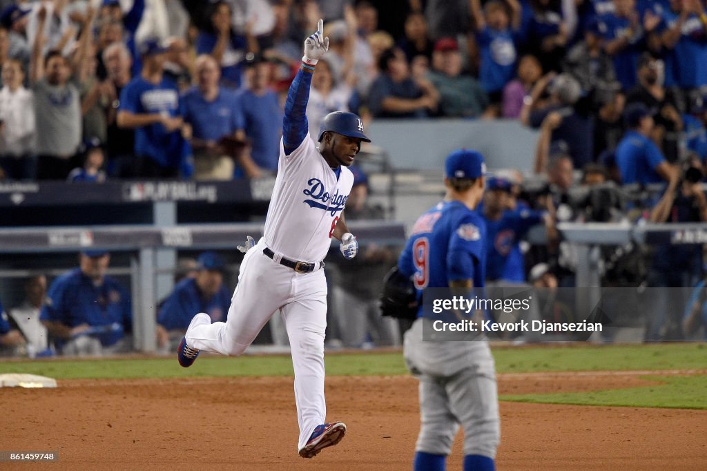 League Championship Series - Chicago Cubs v Los Angeles Dodgers - Game One