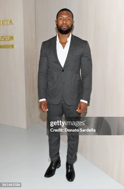 Trevante Rhodes at the Hammer Museum 15th Annual Gala in the Garden with Generous Support from Bottega Veneta on October 14, 2017 in Los Angeles,...