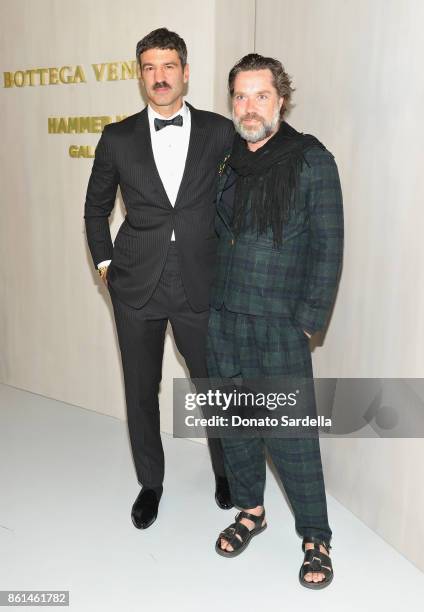 Jorn Weisbrodt and Rufus Wainwright at the Hammer Museum 15th Annual Gala in the Garden with Generous Support from Bottega Veneta on October 14, 2017...