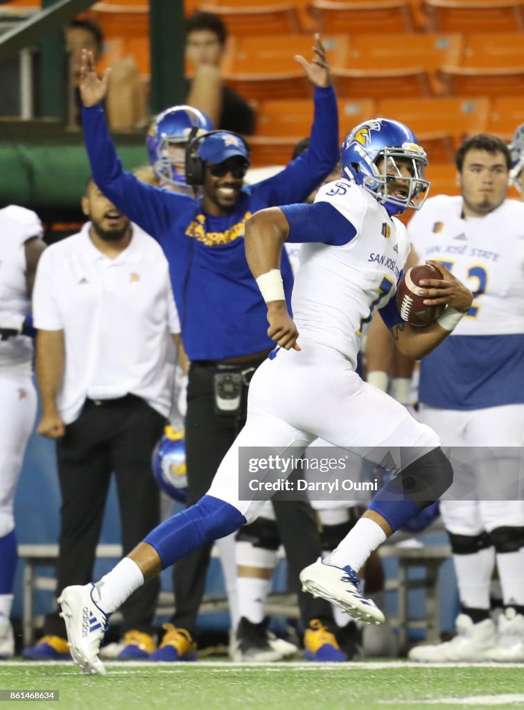 San Jose State v Hawaii