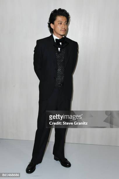 Actor Shun Oguri at Bottega Veneta Hosts Hammer Museum Gala In The Garden on October 14, 2017 in Westwood, California.