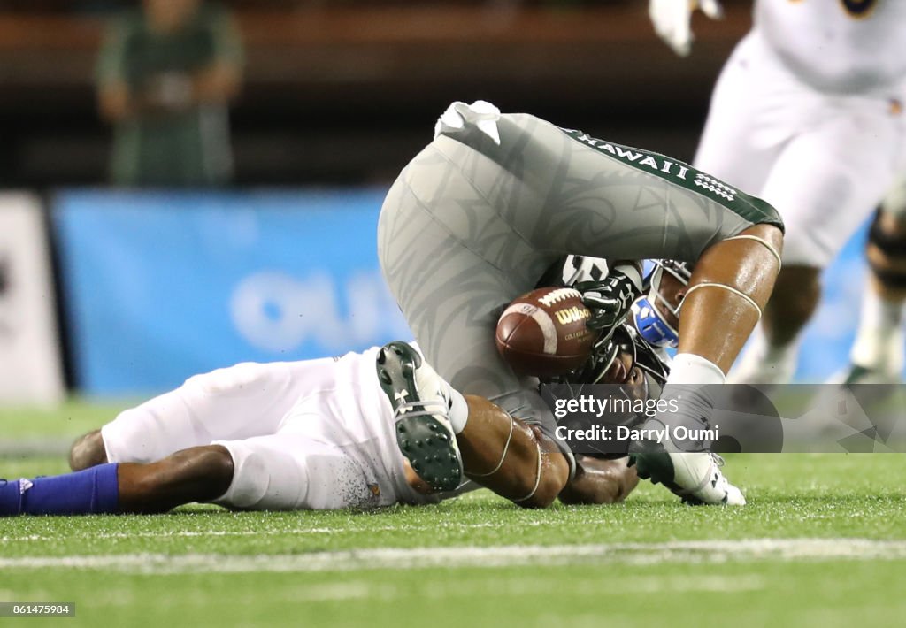 San Jose State v Hawaii