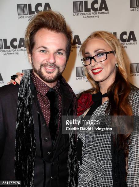 Drummer Rikki Rockett attends Last Chance for Animals 33rd Annual Celebrity Benefit Gala at The Beverly Hilton Hotel on October 14, 2017 in Beverly...