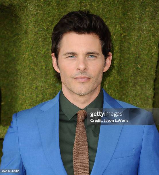 Actor James Marsden attends the 8th annual Veuve Clicquot Polo Classic at Will Rogers State Historic Park on October 14, 2017 in Pacific Palisades,...