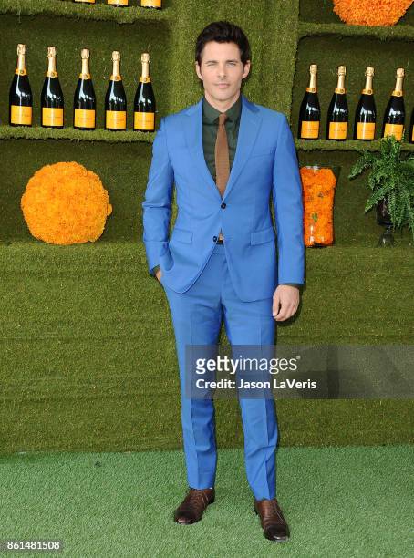 Actor James Marsden attends the 8th annual Veuve Clicquot Polo Classic at Will Rogers State Historic Park on October 14, 2017 in Pacific Palisades,...