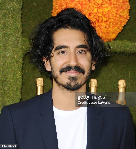 Actor Dev Patel attends the 8th annual Veuve Clicquot Polo Classic at Will Rogers State Historic Park on October 14, 2017 in Pacific Palisades,...