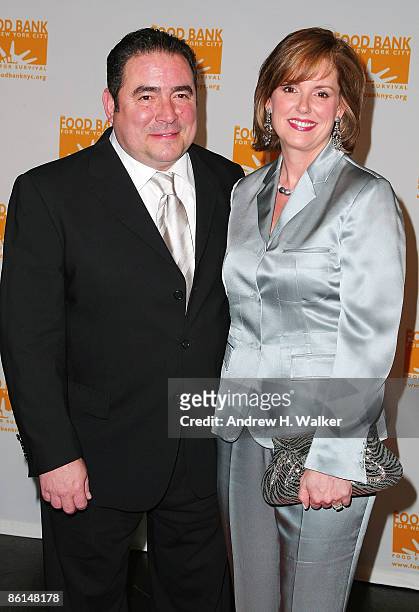 Chef Emeril Lagasse and Alden Lovelace attend the 6th annual Can-Do Awards dinner and auction hosted by the Food Bank for New York City at Abigail...