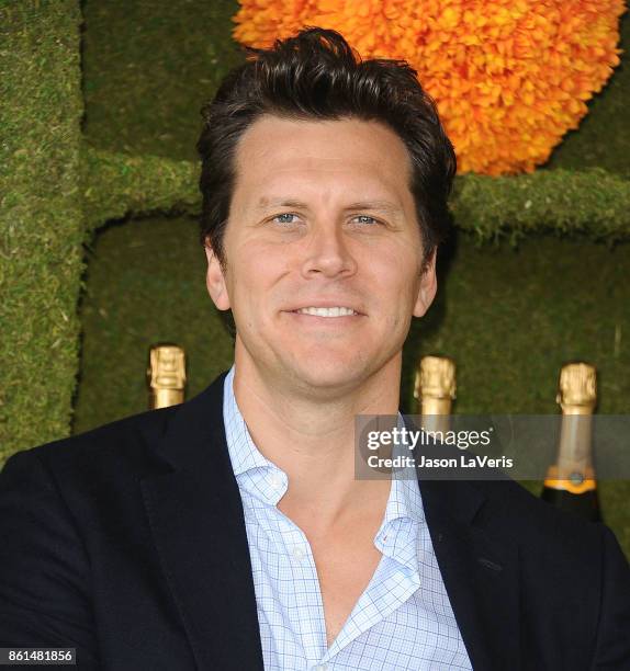 Actor Hayes MacArthur attends the 8th annual Veuve Clicquot Polo Classic at Will Rogers State Historic Park on October 14, 2017 in Pacific Palisades,...