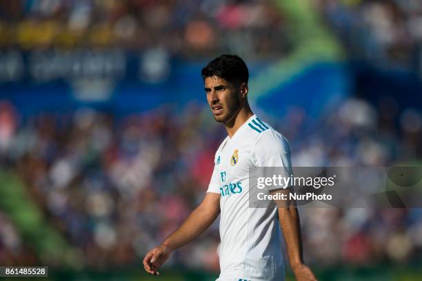 Marco Asensio during the match between Getafe CF vs. Real Madrid, week 8 of La Liga 2017/18 in Coliseum Alfonso Perez, Getafe Madrid. 14th of october...