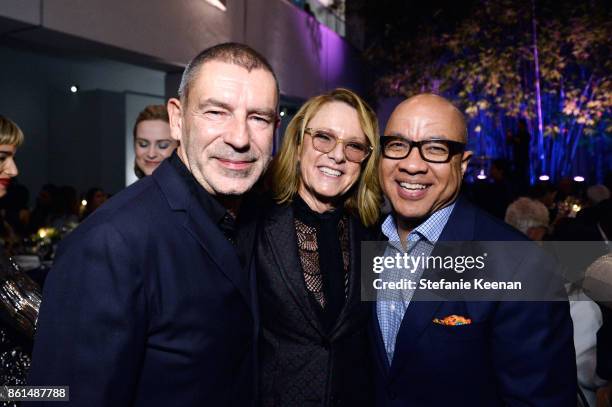 Tomas Maier, Ann Philbin and Darren Walker at the Hammer Museum 15th Annual Gala in the Garden with Generous Support from Bottega Veneta on October...