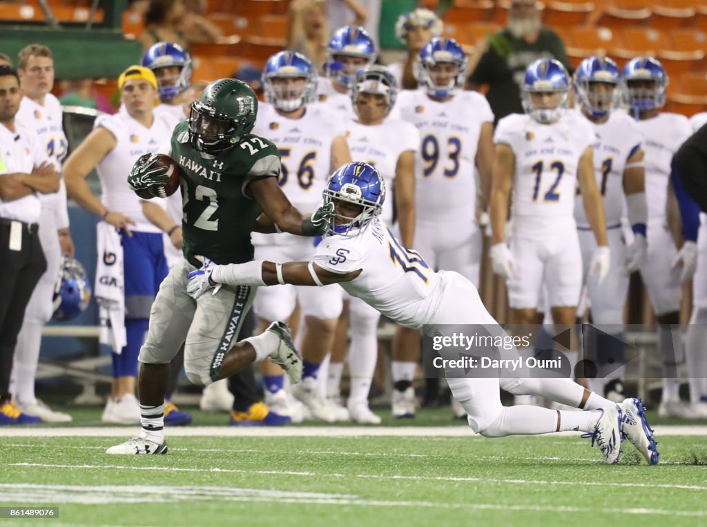 San Jose State v Hawaii