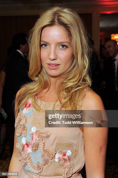 Annabelle Wallis attends BritWeek 2009 Gala Dinner Benefiting Malaria No More at the Beverly Wilshire Hotel on April 21, 2009 in Malibu, California.