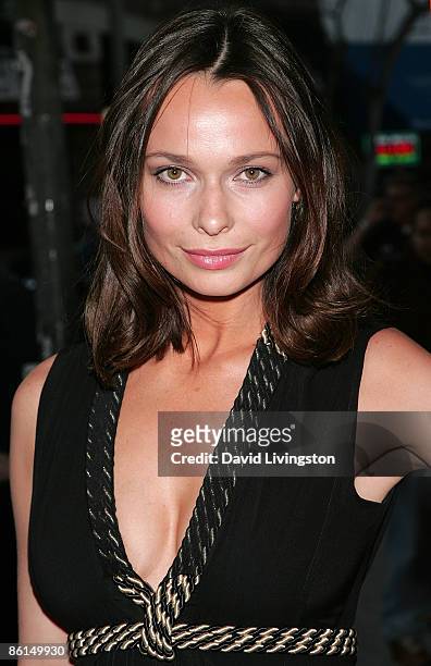 Actress Anna Walton attends the premiere of 'Mutant Chronicles' at Mann's Bruin Theatre on April 21, 2009 in Westwood, California.