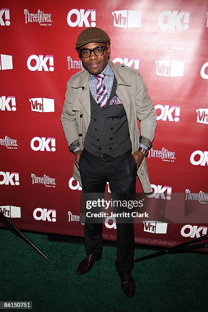 Keino Benjamin attends OK Magazine's most eligible event '09 at Greenhouse on April 21, 2009 in New York City.