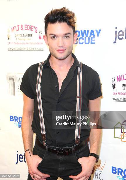 Chris Trousdale attends Broadway to The Rescue a benefit for the homeless at The Montalban Theater on October 14, 2017 in Los Angeles, California.