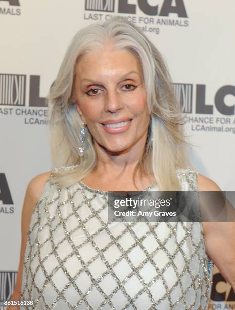 Shera Danese attends the Last Chance For Animals 33rd Annual Celebrity Benefit Gala - Arrivals at The Beverly Hilton Hotel on October 14, 2017 in...