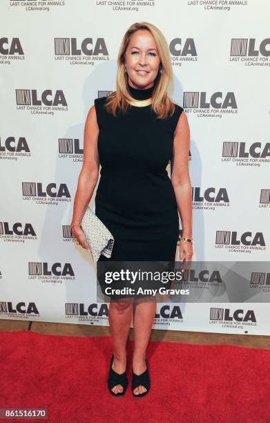 Erin Murphy attends the Last Chance For Animals 33rd Annual Celebrity Benefit Gala - Arrivals at The Beverly Hilton Hotel on October 14, 2017 in...