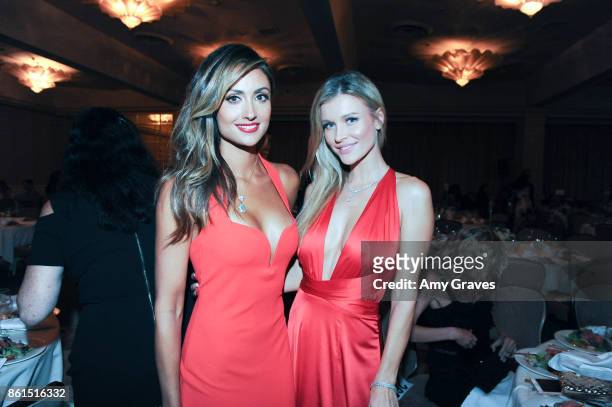 Katie Cleary and Joanna Krupa attend the Last Chance For Animals 33rd Annual Celebrity Benefit Gala - Arrivals at The Beverly Hilton Hotel on October...