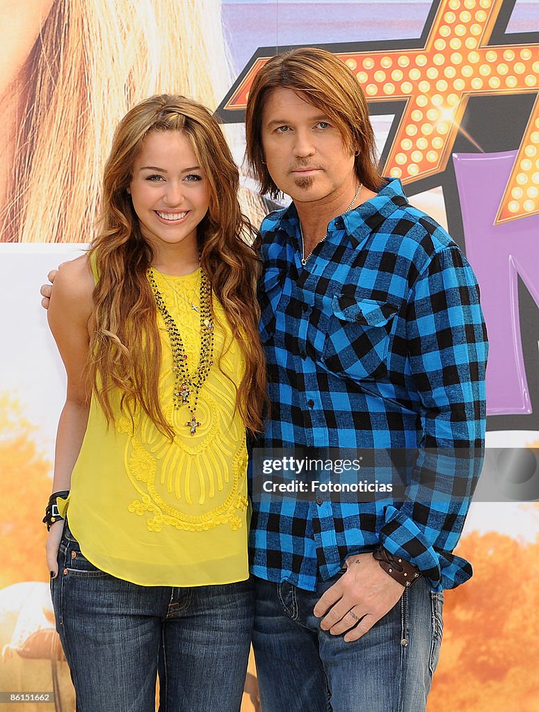 "Hannah Montana: The Movie" Madrid Photocall