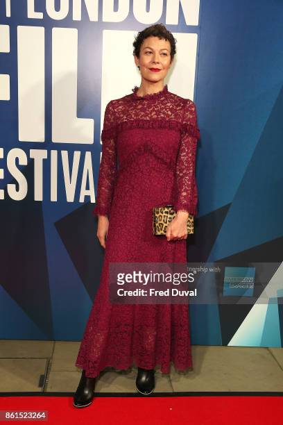 Helen McCrory attends the 61st BFI London Film Festival Awards on October 14, 2017 in London, England.