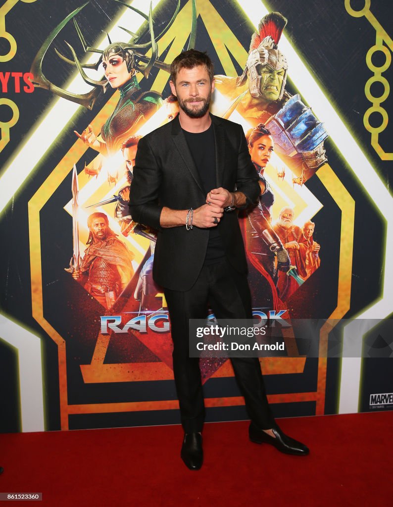 Thor: Ragnarok Sydney Screening - Arrivals