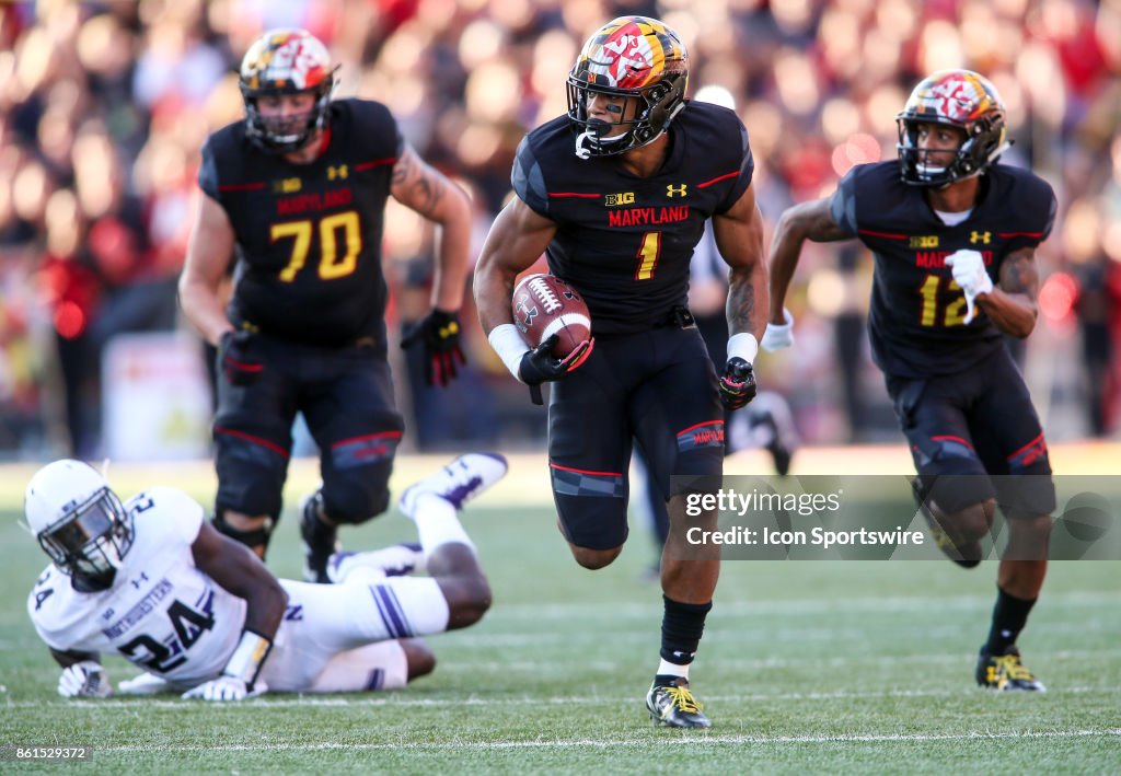 COLLEGE FOOTBALL: OCT 14 Northwestern at Maryland