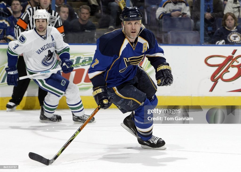 Vancouver Canucks v St. Louis Blues - Game Four