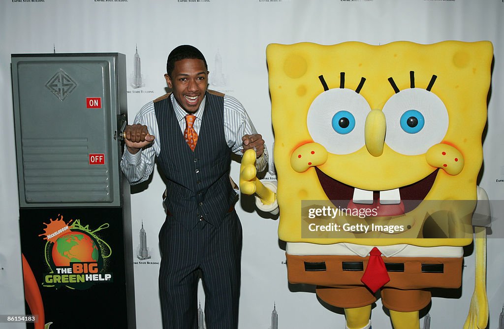 Nick Cannon Nickelodeon And Empire State Building Power Down For Earth Day