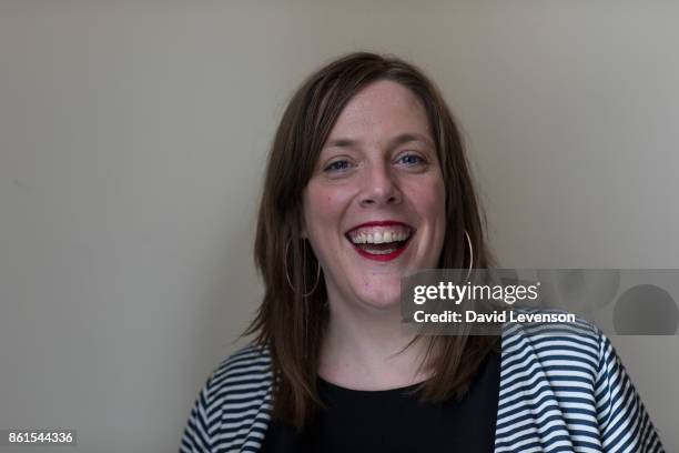 Jess Phillips, British Labour Party MP, during the Cheltenham Literature Festival on October 14, 2017 in Cheltenham, England.