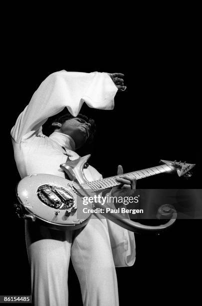 Prince performs live on stage at the Brabathallen in Breda, Holland on March 24 1995. The Ultimate Live Experience Tour