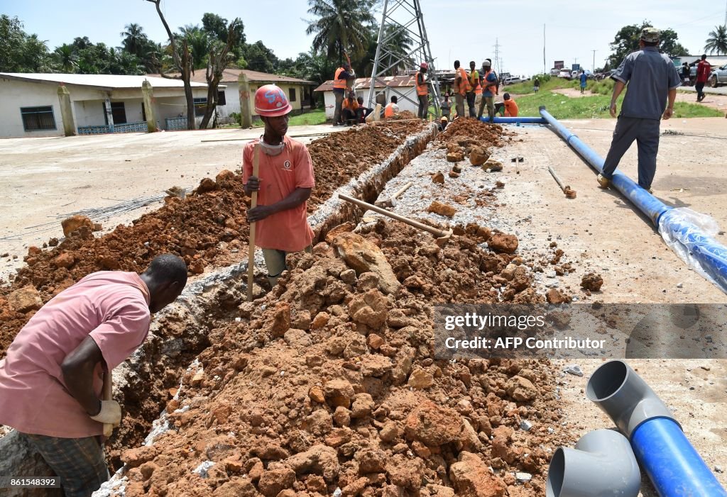 LIBERIA-DEVELOPMENT-SANITATION-WATER-SUPPLY