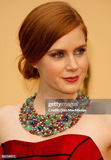 Actress Amy Adams arrives at the 81st Academy Awards at The Kodak Theatre on February 22, 2009 in Hollywood, California.