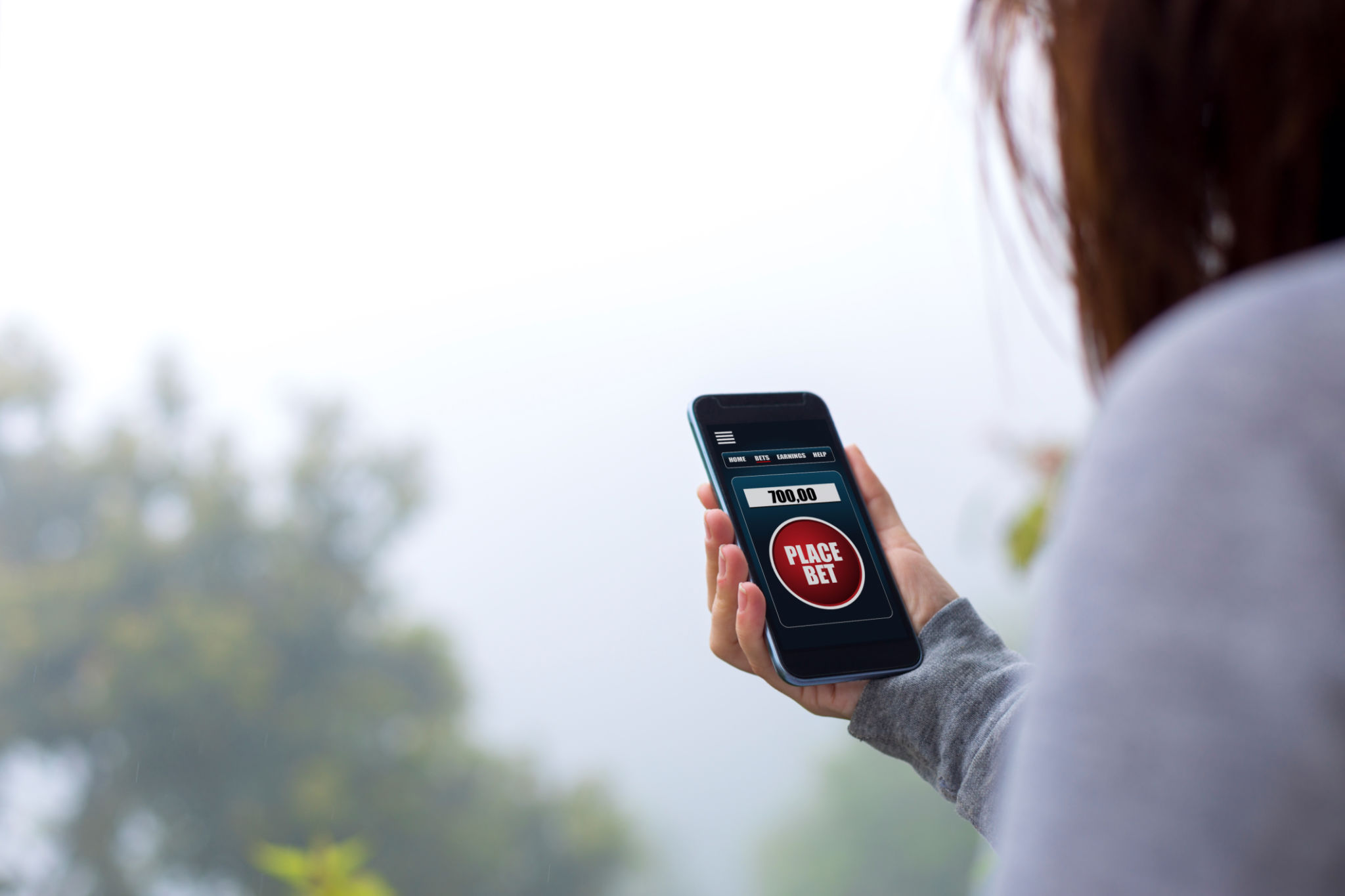 user interface betting