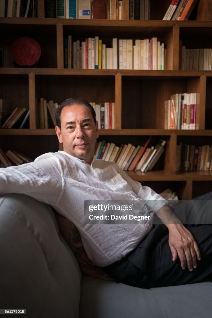 Portrait of Khaled Al Khamissi, the author of novels including