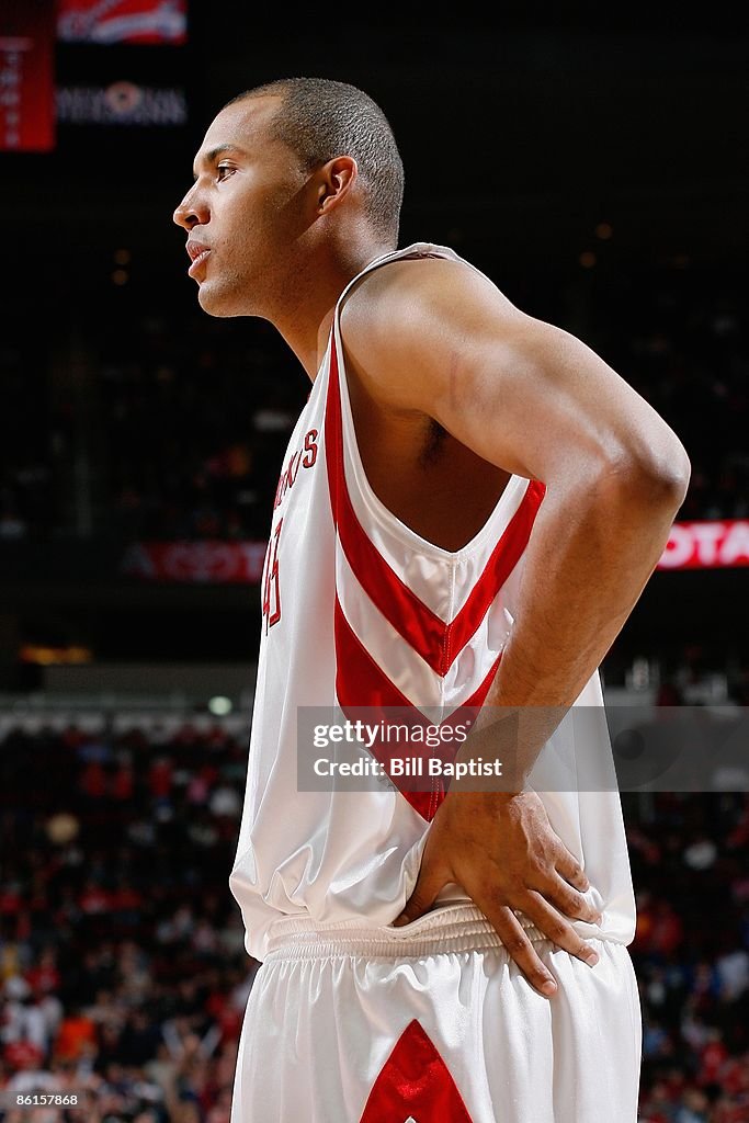 Brian Reeves Houston Rockets Brian Cook of the Houston Rockets takes a break from the action... News ...