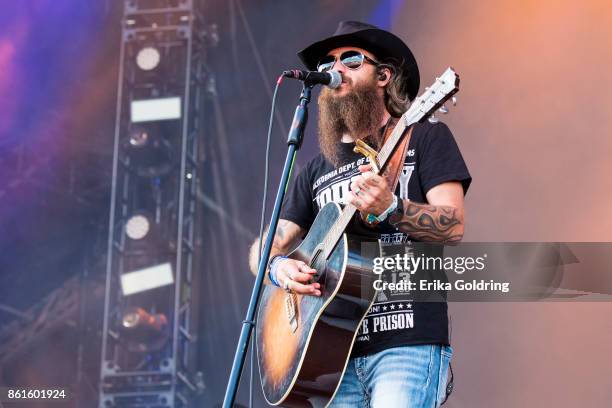 Cody Jinks performs during Austin City Limits Festival at Zilker Park on October 14, 2017 in Austin, Texas.