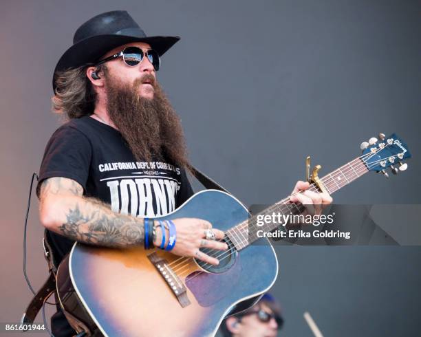 Cody Jinks performs during Austin City Limits Festival at Zilker Park on October 14, 2017 in Austin, Texas.