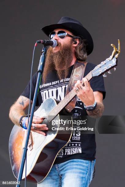 Cody Jinks performs during Austin City Limits Festival at Zilker Park on October 14, 2017 in Austin, Texas.