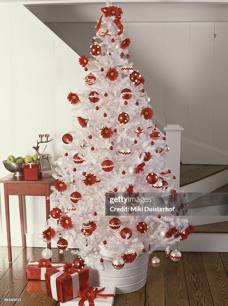 Decorated Christmas tree