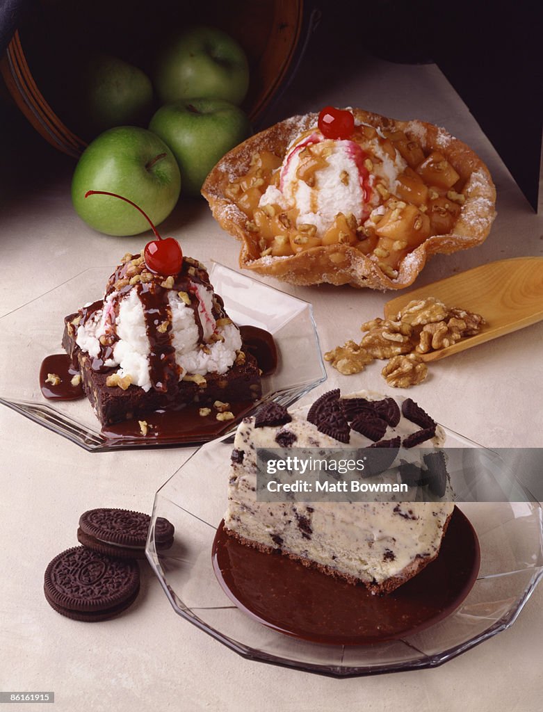 Ice-cream desserts