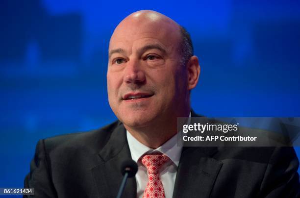 Gary Cohn, Director of the National Economic Council, speaks during the 32nd Annual Group of 30 International Banking Seminar in Washington, DC, on...