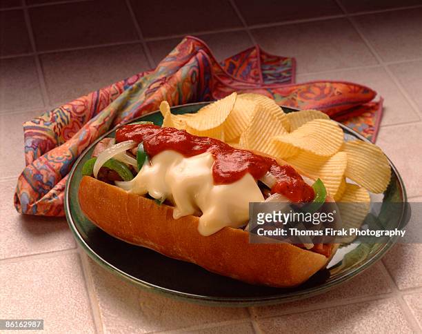 cheesy beef sandwich -  firak stock pictures, royalty-free photos & images