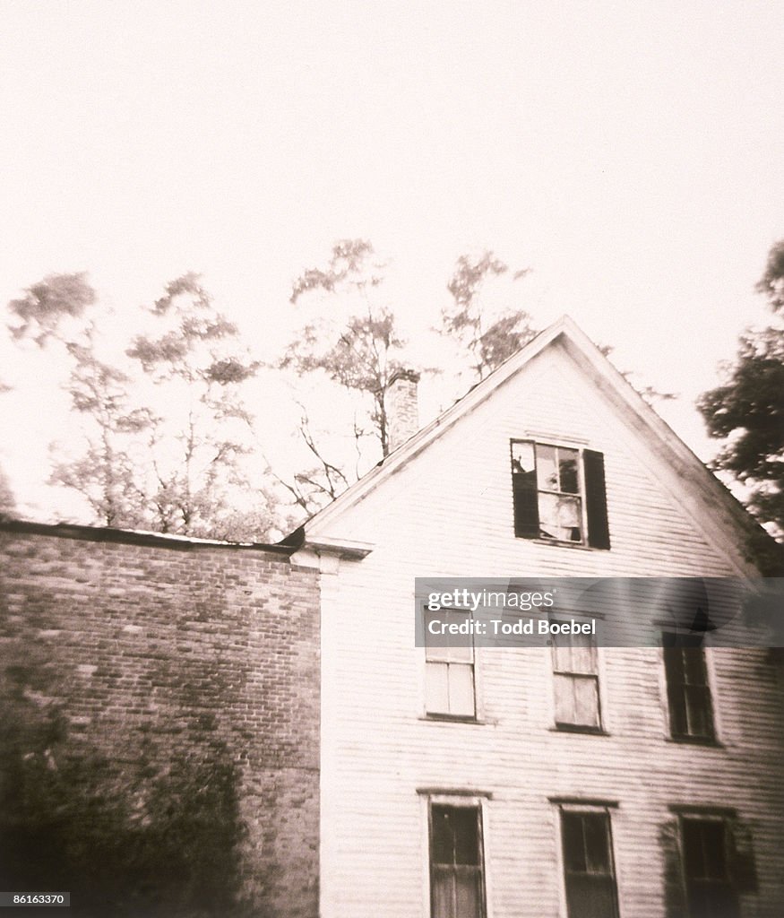 Exterior of an old Victorian house