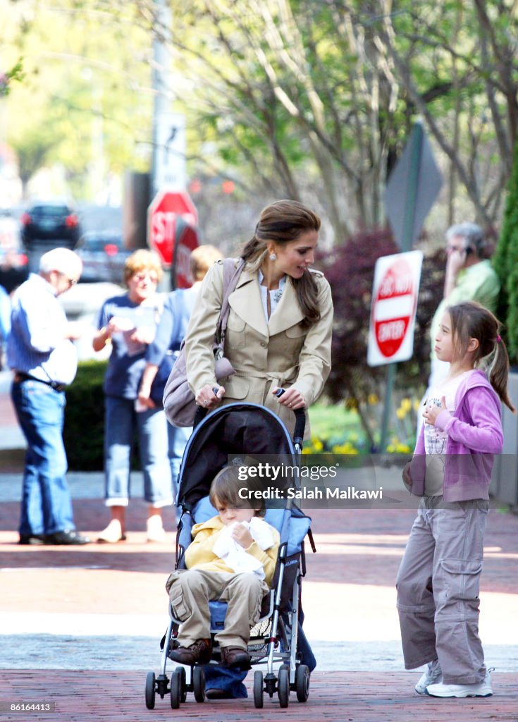 Jordan's Queen Rania In Washington DC