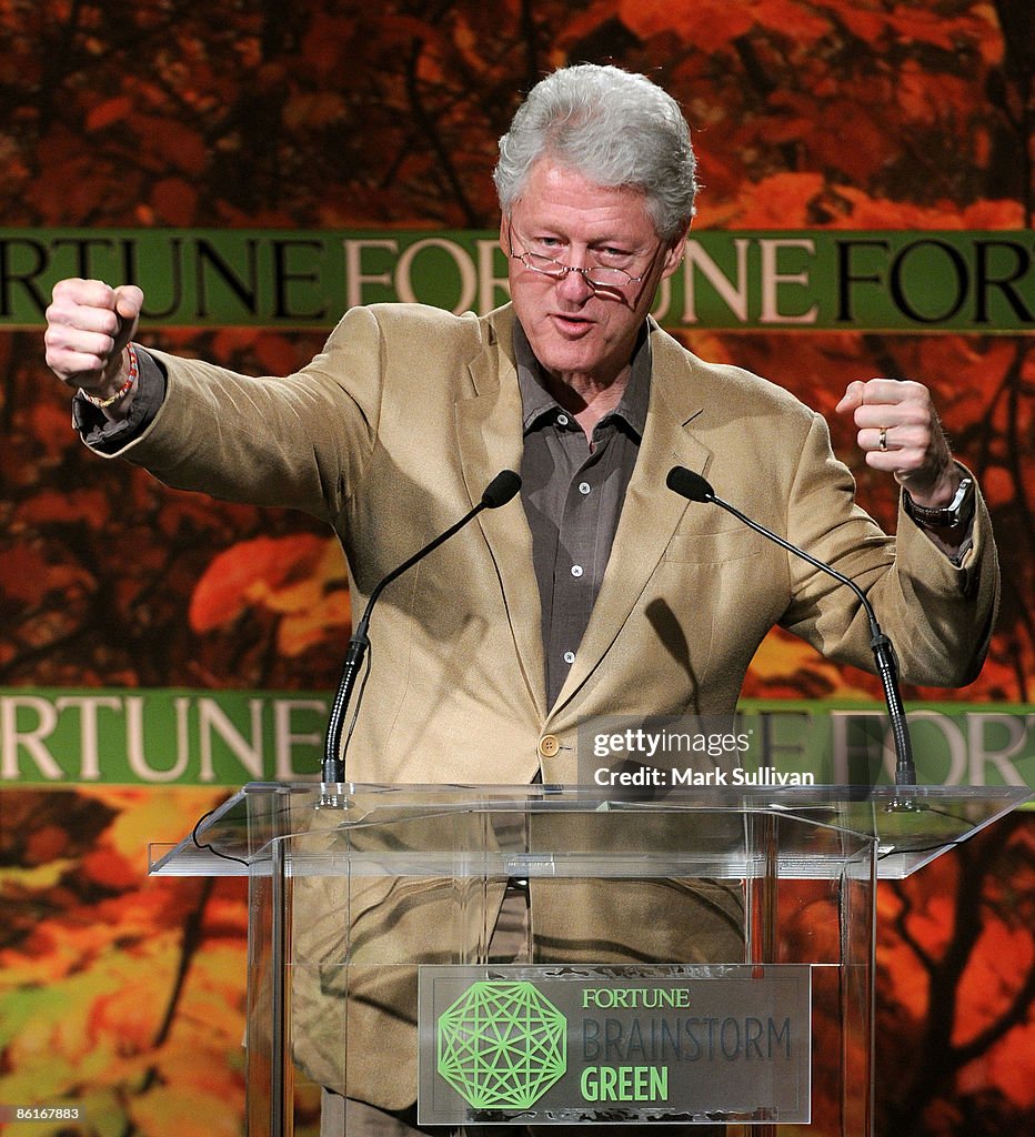 Fortune Conference - President Bill Clinton Key Note Address