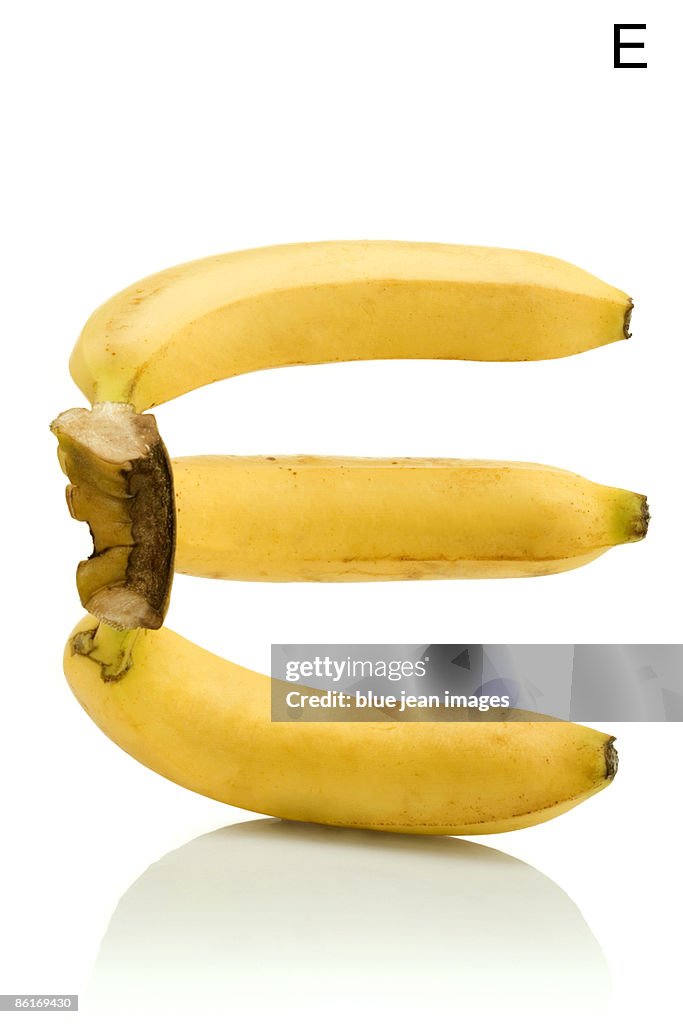 From the Health-abet, the Letter E, bananas.